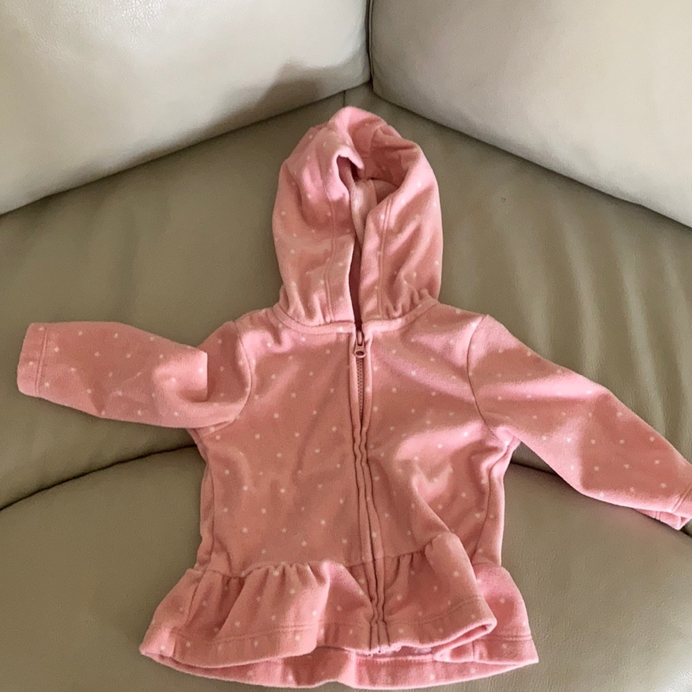 Kids zip up sweatshirt. 3-6 months